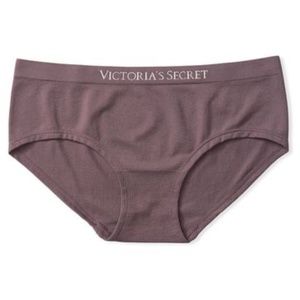 Victoria's Secret Bare Seamless Hiphugger Panty Purple Goddess Large NEW